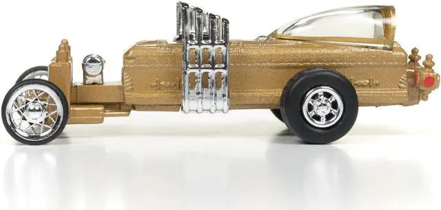 Alt view image 4 of 8 - The Barris Dragula "Hobby Exclusive" 1/64 Diecast Model Car by Johnny Lightning