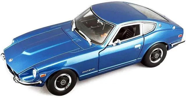 Alt view image 2 of 6 - 1971 Datsun 240z Blue Metallic 1/18 Diecast Model Car by Maisto