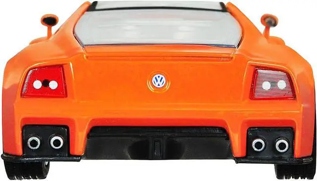 Alt view image 3 of 3 - Volkswagen Nardo W12 Show Car Orange 1/18 Diecast Model Car by Motormax