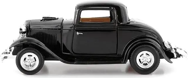 Alt view image 2 of 4 - 1932 Ford Coupe Black 1/24 Diecast Model Car by Motormax