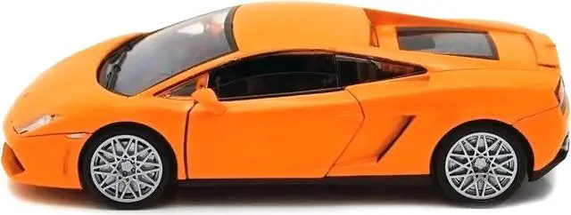 Alt view image 3 of 6 - Lamborghini Gallardo LP-560-4 Orange 1/24 Diecast Model Car by Motormax