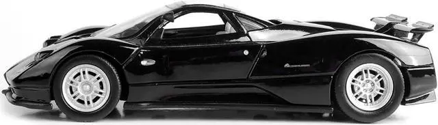 Alt view image 2 of 3 - Pagani Zonda C12 Black 1/24 Diecast Car Model by Motormax