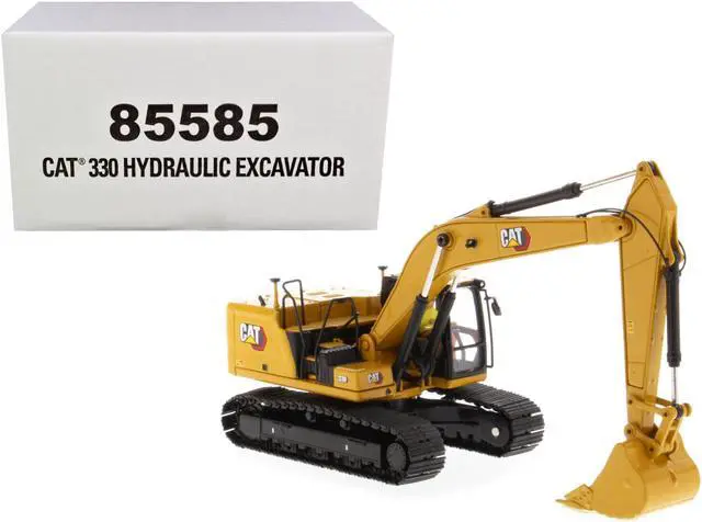 Main image of Cat Caterpillar 330 Hydraulic Excavator Next Generation with Operator "High Line Series" 1/50 Diecast Model by Diecast Masters