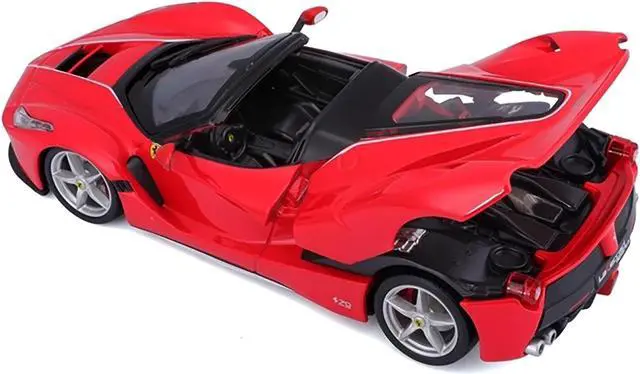Alt view image 3 of 3 - Ferrari LaFerrari F70 Aperta Red 1/24 Diecast Model Car by Bburago