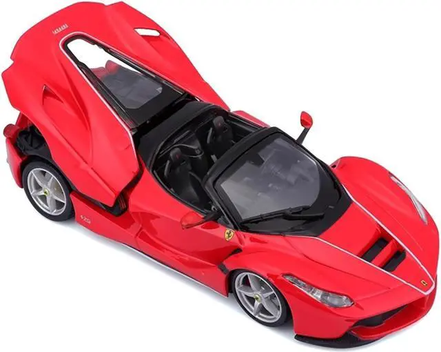 Alt view image 2 of 3 - Ferrari LaFerrari F70 Aperta Red 1/24 Diecast Model Car by Bburago