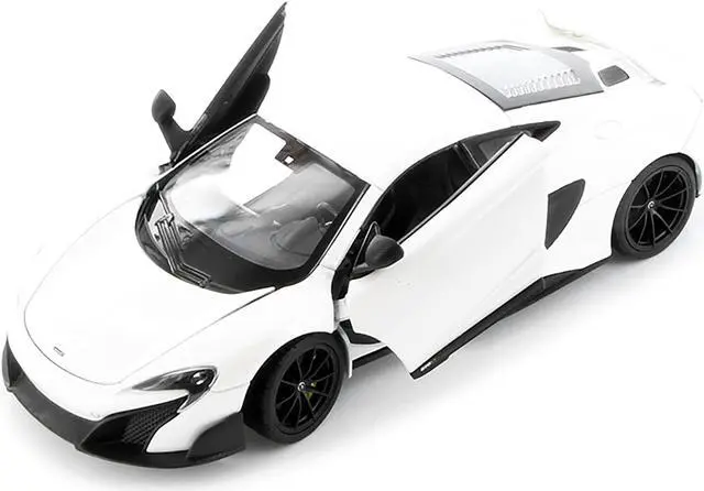 Alt view image 2 of 3 - McLaren 675LT Coupe White 1/24-1/27 Diecast Model Car by Welly