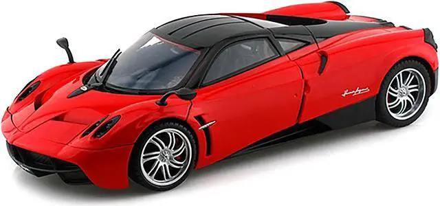 Alt view image 2 of 4 - Pagani Huayra Red 1/18 Diecast Car Model by Motormax