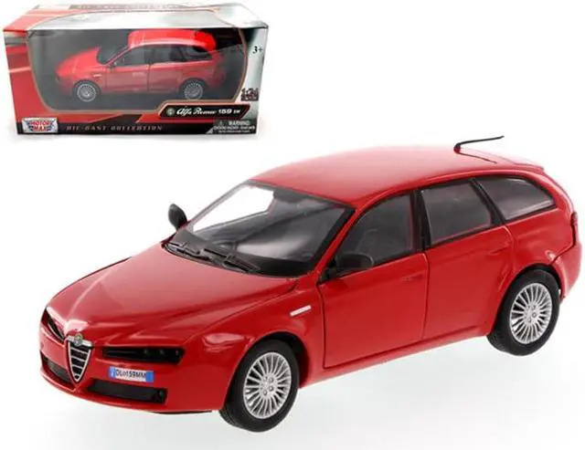 Main image of Alfa Romeo 159 SW Red 1/24 Diecast Car Model by Motormax