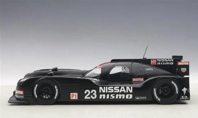 Alt view image 3 of 5 - Nissan GT-R LM Nismo 2015 Test Car #23 1/18 Scale Model Car by Autoart