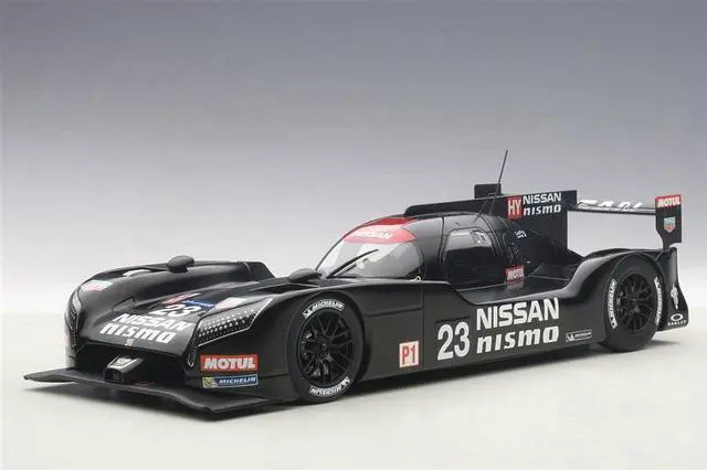 Alt view image 2 of 5 - Nissan GT-R LM Nismo 2015 Test Car #23 1/18 Scale Model Car by Autoart