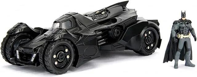 Alt view image 2 of 3 - Arkham Knight Batmobile with Diecast Batman Figure 1/24 Diecast Model Car by Jada