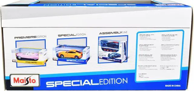 Alt view image 3 of 3 - 2008 Dodge Challenger SRT8 Blue Metallic 1/24 Diecast Model Car by Maisto