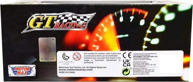 Alt view image 3 of 3 - Mazda RX-8 #5 Green "GT Racing" Series 1/24 Diecast Model Car by Motormax