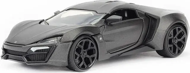 Alt view image 2 of 3 - Lykan Hypersport Primer Gray 1/24 Diecast Model Car by Jada