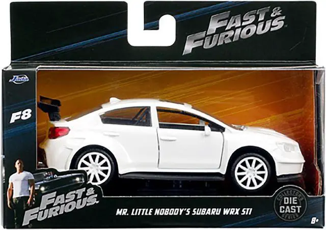 Alt view image 2 of 5 - Mr. Little Nobody's Subaru WRX STI Fast & Furious F8 "The Fate of the Furious" Movie 1/32 Diecast Model Car by Jada