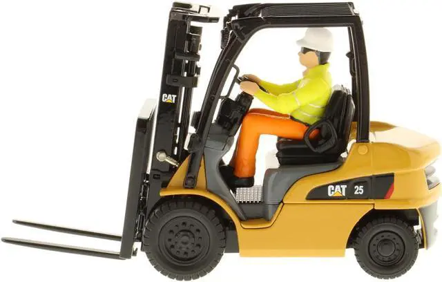 Alt view image 5 of 5 - CAT Caterpillar DP25N DP/GP15-35N Range Lift Truck with Operator "Core Classics" 1/25 Diecast Model by Diecast Masters