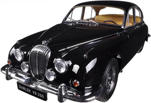 Alt view image 4 of 7 - 1967 Daimler V8-250 Black Limited to 3000pc 1/18 Diecast Car Model by Paragon