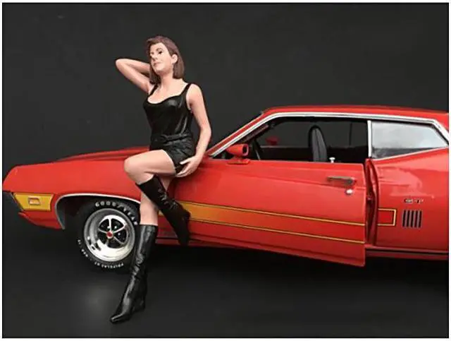 Alt view image 6 of 7 - 70's Style Figure I for 1/18 Scale Models by American Diorama