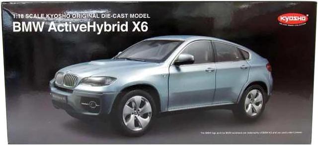 BMW X6 Active Hybrid Blue Water Metallic 1/18 Diecast Car Model by 