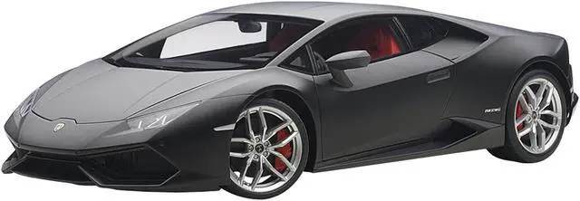 Main image of Lamborghini Huracan LP610-4 Nero Nemesis / Matt Black 1/12 Model Car by Autoart