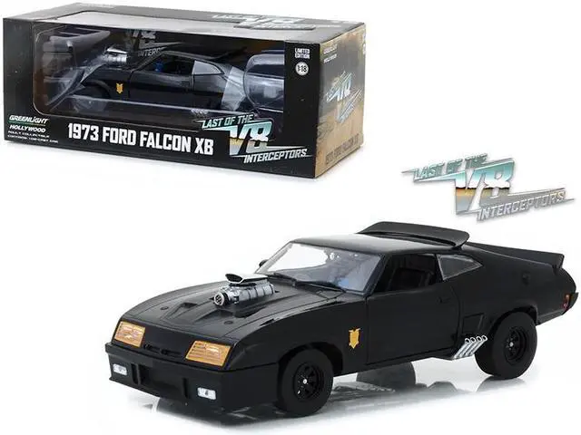 Alt view image 2 of 10 - 1973 Ford Falcon XB Black "Last of the V8 Interceptors" (1979) Movie 1/18 Diecast Model Car by Greenlight