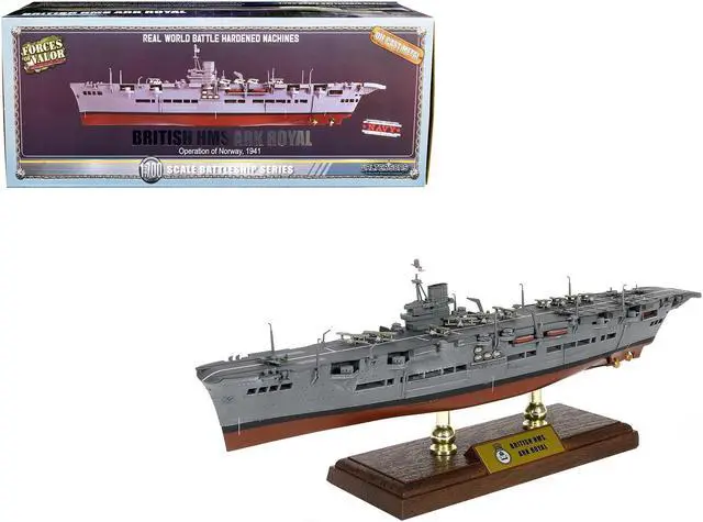 Alt view image 2 of 5 - 1: 700 Scale HMS Ark Royal Aircraft Carrier