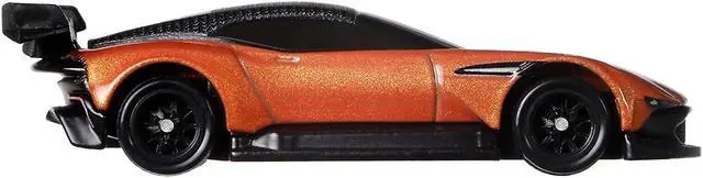 Alt view image 4 of 6 - Aston Martin Vulcan Orange Metallic "Exotic Envy" Series Diecast Model Car by Hot Wheels
