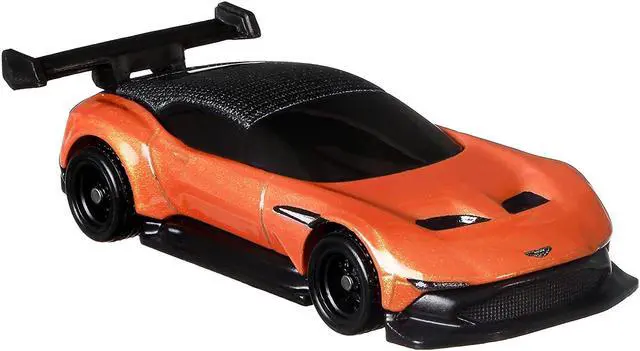 Alt view image 6 of 6 - Aston Martin Vulcan Orange Metallic "Exotic Envy" Series Diecast Model Car by Hot Wheels