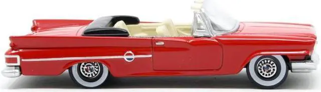 Alt view image 4 of 5 - 1961 Chrysler 300 Convertible Mardi Gras Red 1/87 (HO) Scale Diecast Model Car by Oxford Diecast