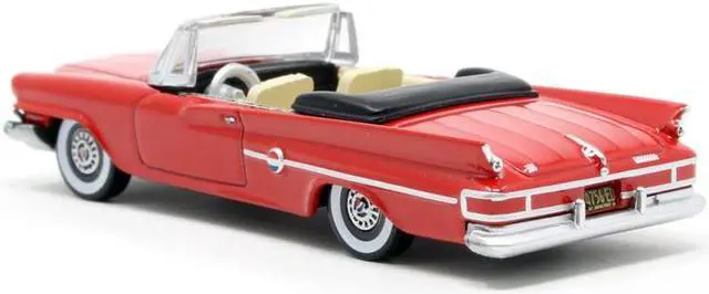 Alt view image 5 of 5 - 1961 Chrysler 300 Convertible Mardi Gras Red 1/87 (HO) Scale Diecast Model Car by Oxford Diecast