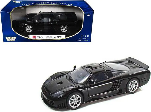 Alt view image 2 of 4 - Saleen S7 Black 1/18 Diecast Model Car by Motormax