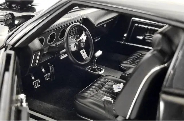Alt view image 8 of 14 - 1970 Pontiac GTO Judge "Justified" Black "Drag Outlaws" Series Limited Edition to 564 pieces Worldwide 1/18 Diecast Model Car by ACME