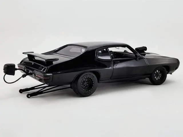 Alt view image 10 of 14 - 1970 Pontiac GTO Judge "Justified" Black "Drag Outlaws" Series Limited Edition to 564 pieces Worldwide 1/18 Diecast Model Car by ACME