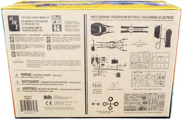 Alt view image 6 of 6 - Skill 2 Model Kit Stingaree Custom Dragster 1/25 Scale Model by AMT