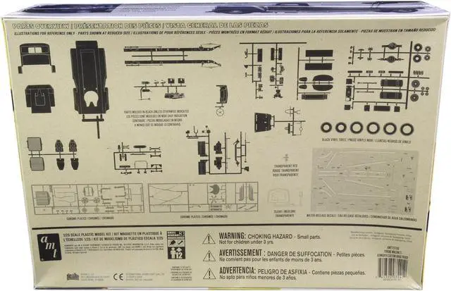 Alt view image 6 of 6 - Skill 3 Model Kit Tyrone Malone's Kenworth Custom Drag Truck 1/25 Scale Model by AMT