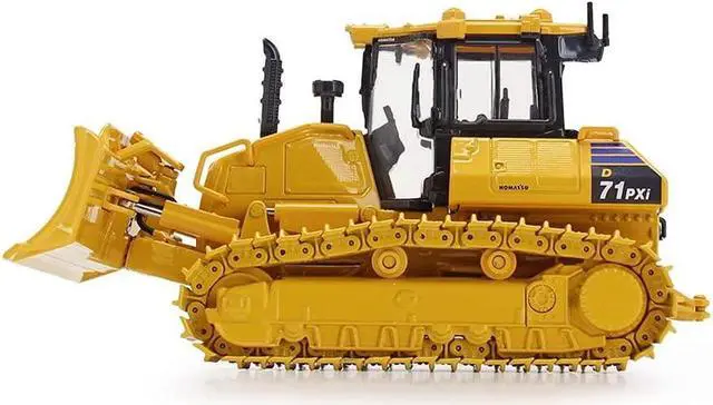 Alt view image 5 of 6 - Komatsu D71PXi-24 Dozer with Drawbar 1/50 Diecast Model by First Gear