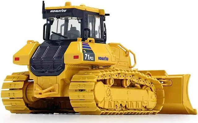 Alt view image 6 of 6 - Komatsu D71PXi-24 Dozer with Drawbar 1/50 Diecast Model by First Gear