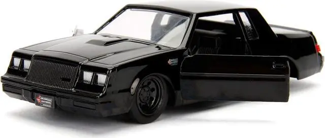 Alt view image 8 of 15 - Dom's Buick Grand National Black "Fast & Furious" Movie 1/32 Diecast Model Car by Jada