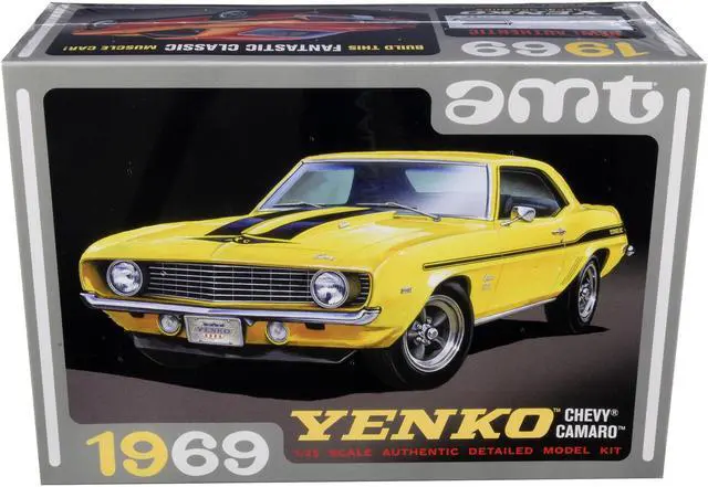 Alt view image 2 of 7 - Skill 2 Model Kit 1969 Chevrolet Camaro Yenko 1/25 Scale Model by AMT