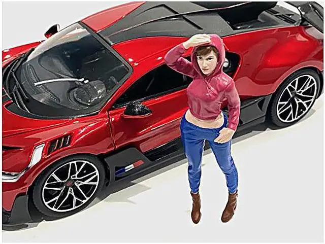 Alt view image 4 of 5 - "Girls Night Out" Jessie Figurine for 1/18 Scale Models by American Diorama