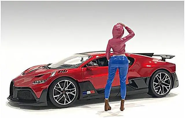 Alt view image 5 of 5 - "Girls Night Out" Jessie Figurine for 1/18 Scale Models by American Diorama