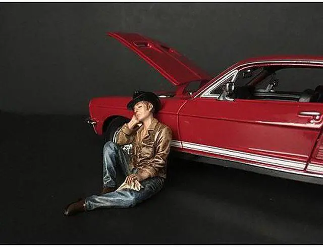 Alt view image 5 of 5 - The Western Style Figurine IV for 1/18 Scale Models by American Diorama