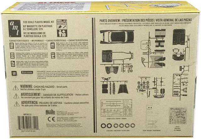 Alt view image 7 of 7 - Skill 2 Model Kit 1951 Chevrolet Bel Air 2-in-1 Kit "Retro Deluxe Edition" 1/25 Scale Model by AMT