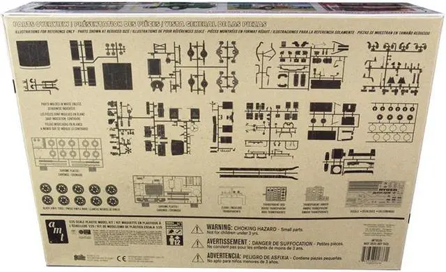 Alt view image 5 of 5 - Skill 3 Model Kit Mack Cruise-Liner Truck 1/25 Scale Model by AMT