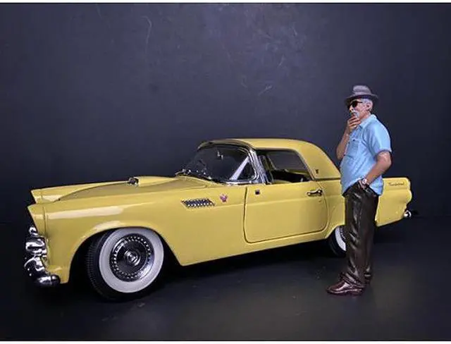 Alt view image 6 of 9 - Weekend Car Show Figurine I for 1/18 Scale Models by American Diorama 38209