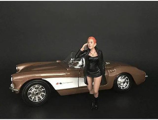 Alt view image 4 of 6 - \Ladies Night\ Gianna Figurine for 1/18 Scale Models by American Diorama"""