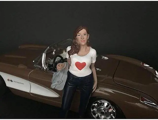 Alt view image 6 of 7 - Ladies Night Elle Figurine for 1/18 Scale Models by American Diorama 38193