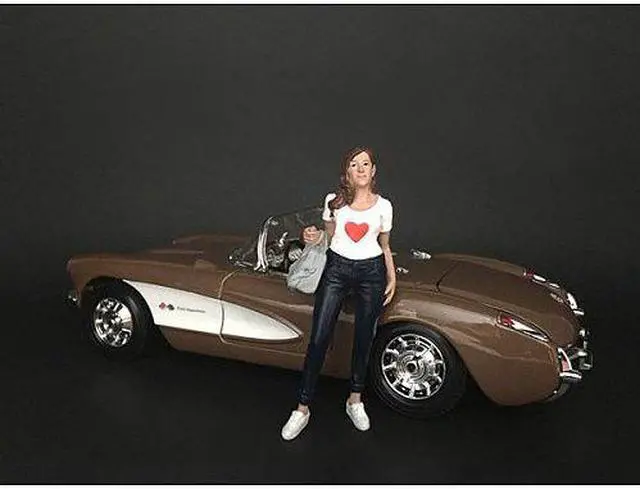 Alt view image 5 of 7 - Ladies Night Elle Figurine for 1/18 Scale Models by American Diorama 38193