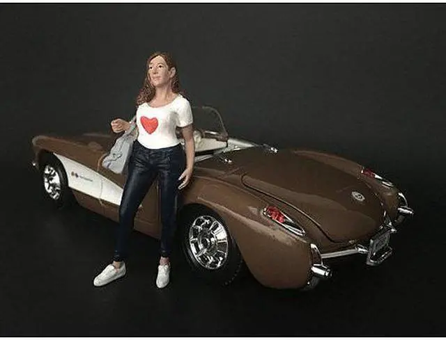 Alt view image 7 of 7 - Ladies Night Elle Figurine for 1/18 Scale Models by American Diorama 38193