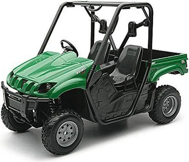 Alt view image 4 of 5 - 2008 Yamaha Rhino 700 F1 4x4 Off Road ATV Green 1/12 Diecast Model by New Ray